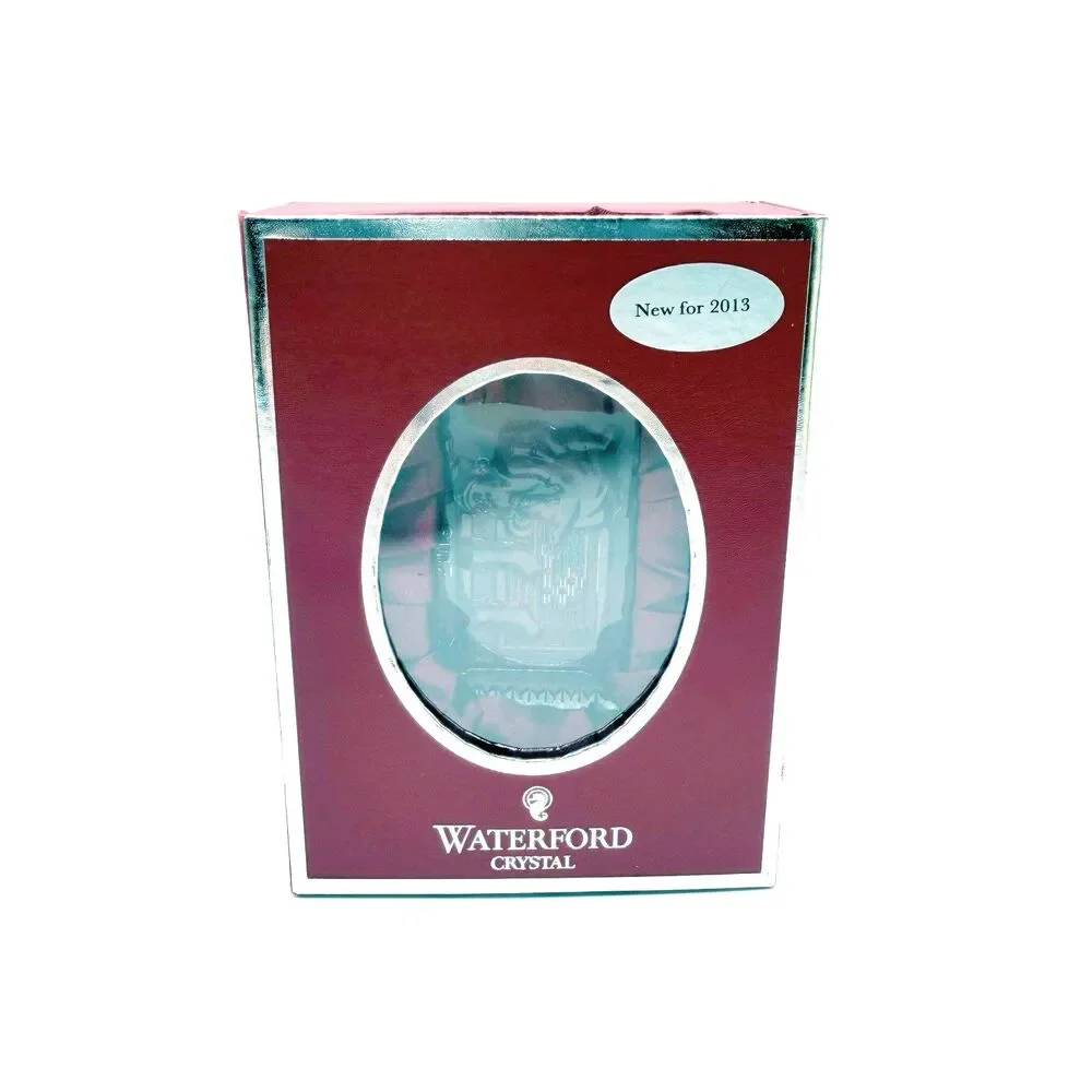 Waterford Crystal 2013 Twas the Night Christmas Santa Ornament 160060 *READ